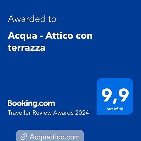 Apartamento Acqua - Attico Con Terrazza Venecia Exterior foto