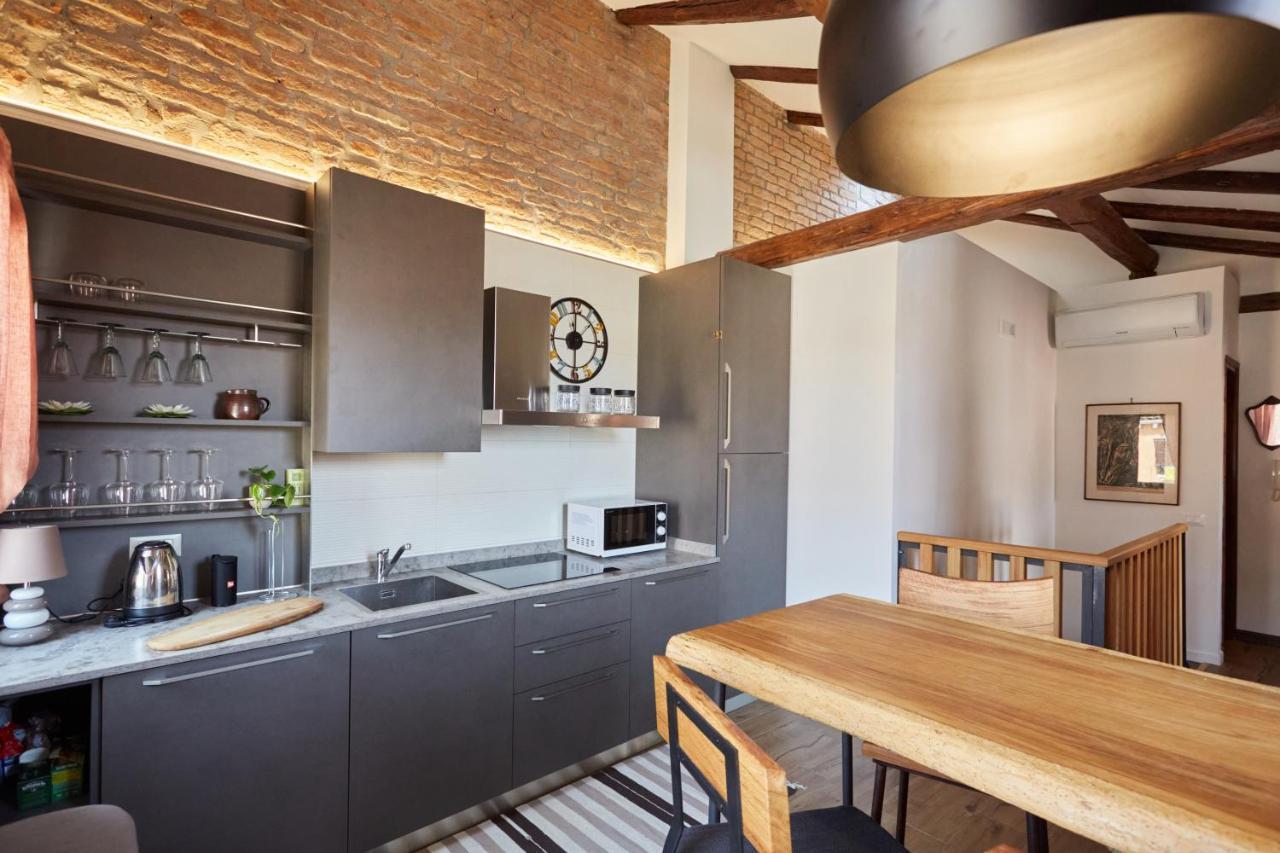 Apartamento Acqua - Attico Con Terrazza Venecia Exterior foto