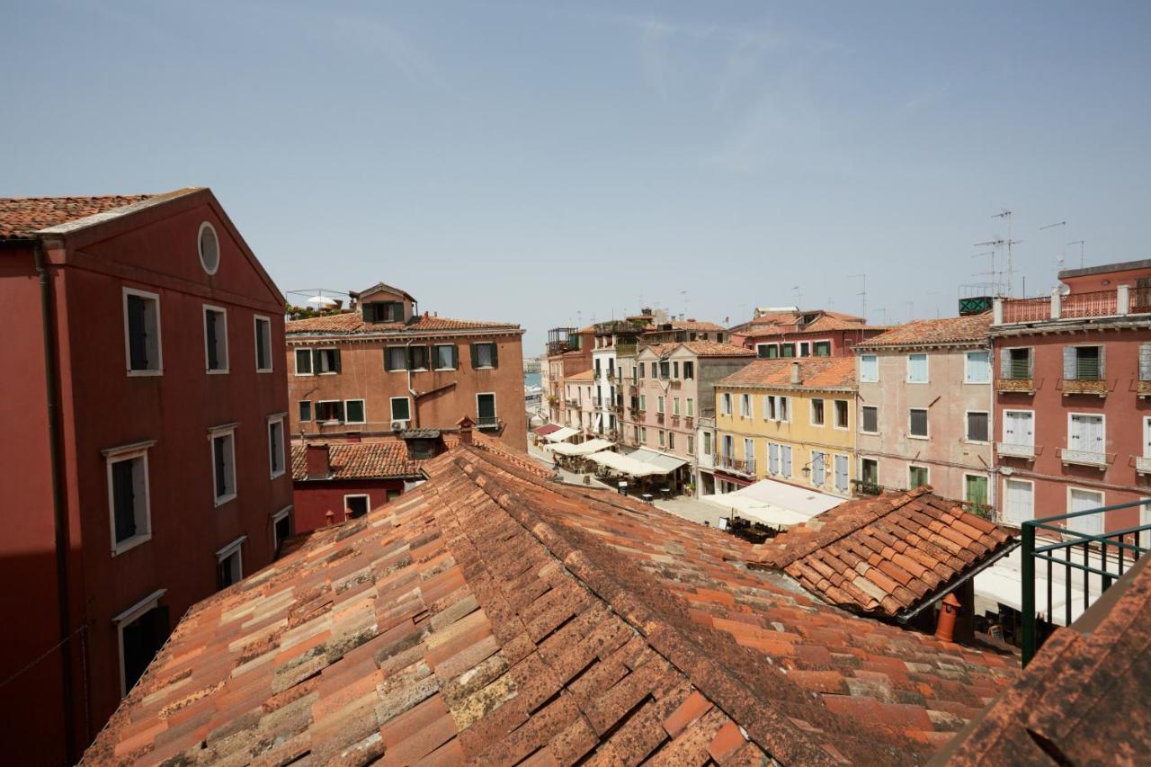 Apartamento Acqua - Attico Con Terrazza Venecia Exterior foto